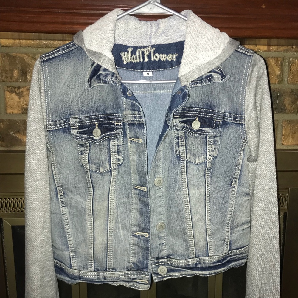 Very light blue jean jacket